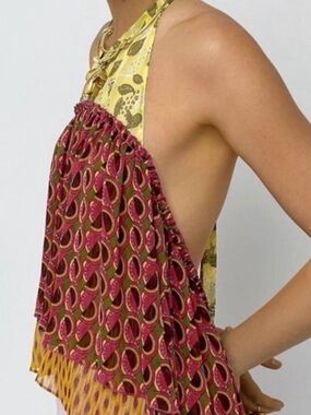 Zara Tiered Halter Size Small